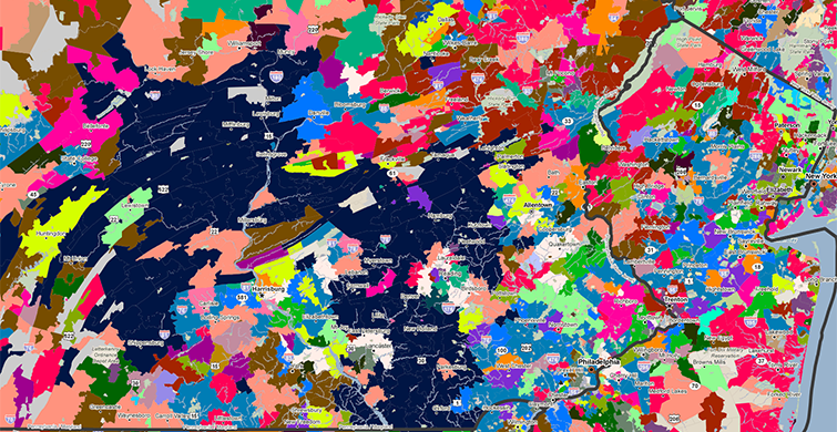 Predominant Language Map